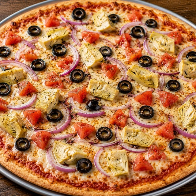 Artichoke Delight Pizza.