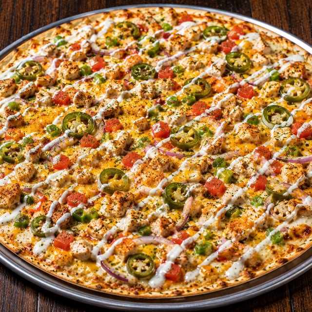 Southwest Cajun Pizza.