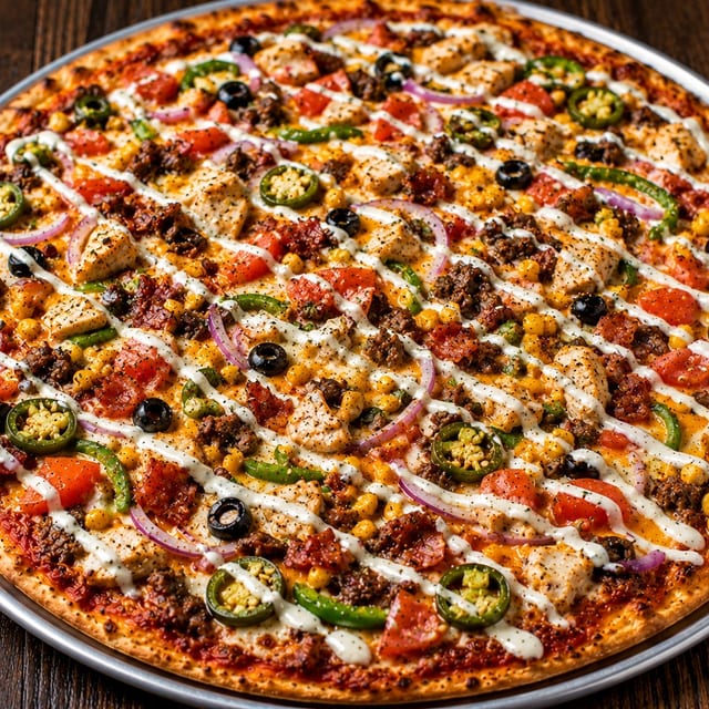 Fiesta Suprema Pizza.