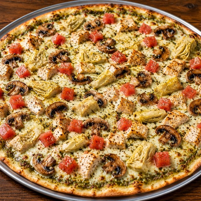 Pesto Passion Pizza.